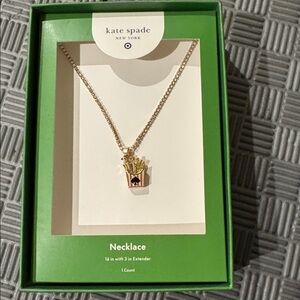 Kate Spade x Target French Fry Necklace